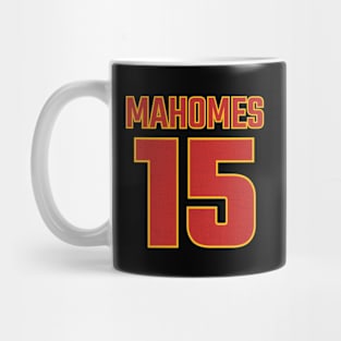 Patrick Mahomes 15 Jersey Number KC American Football SPORT-3 Mug